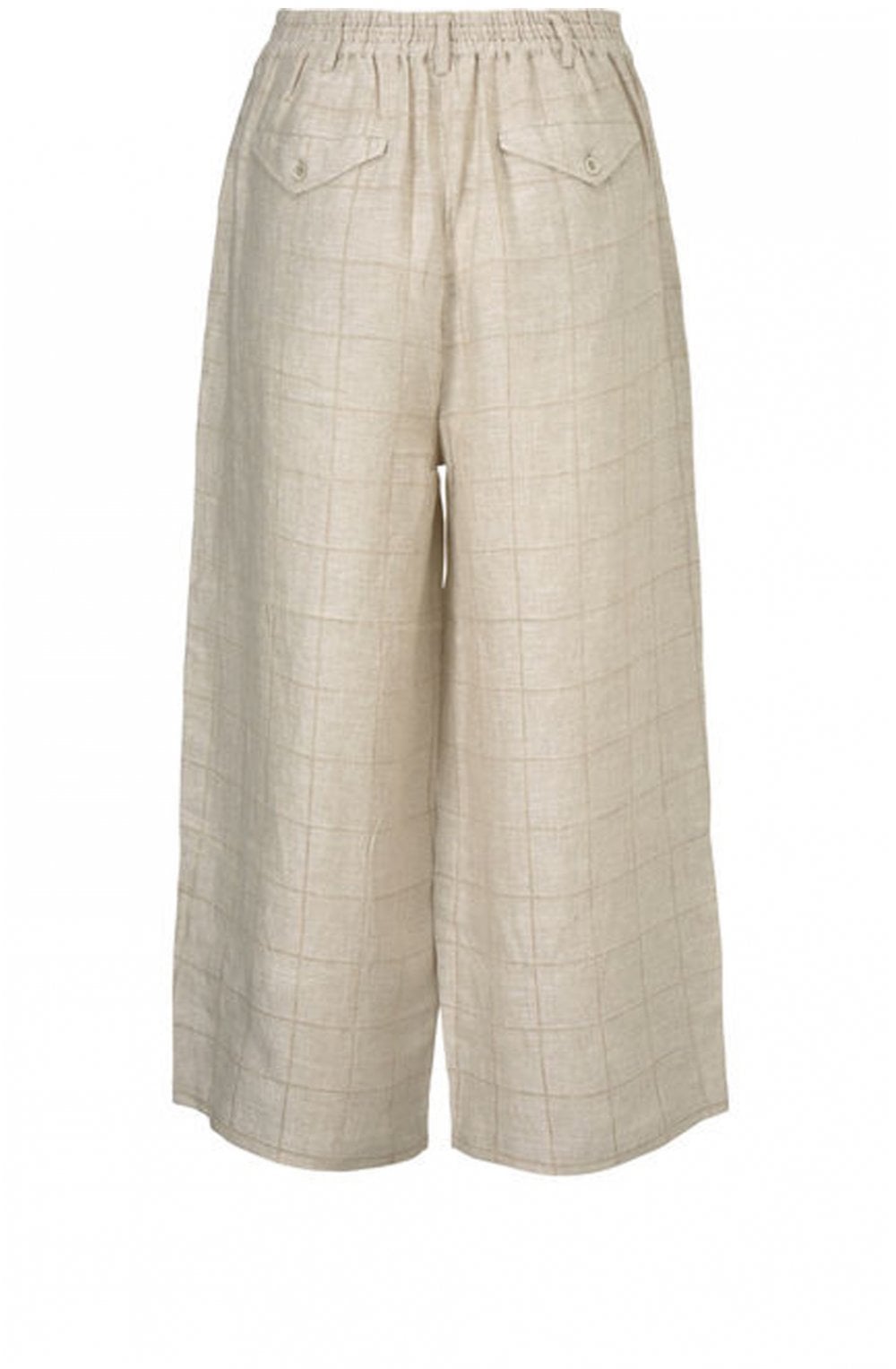 Payta Woven Linen Culottes