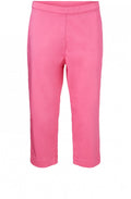 Peach Pink Cropped Trousers