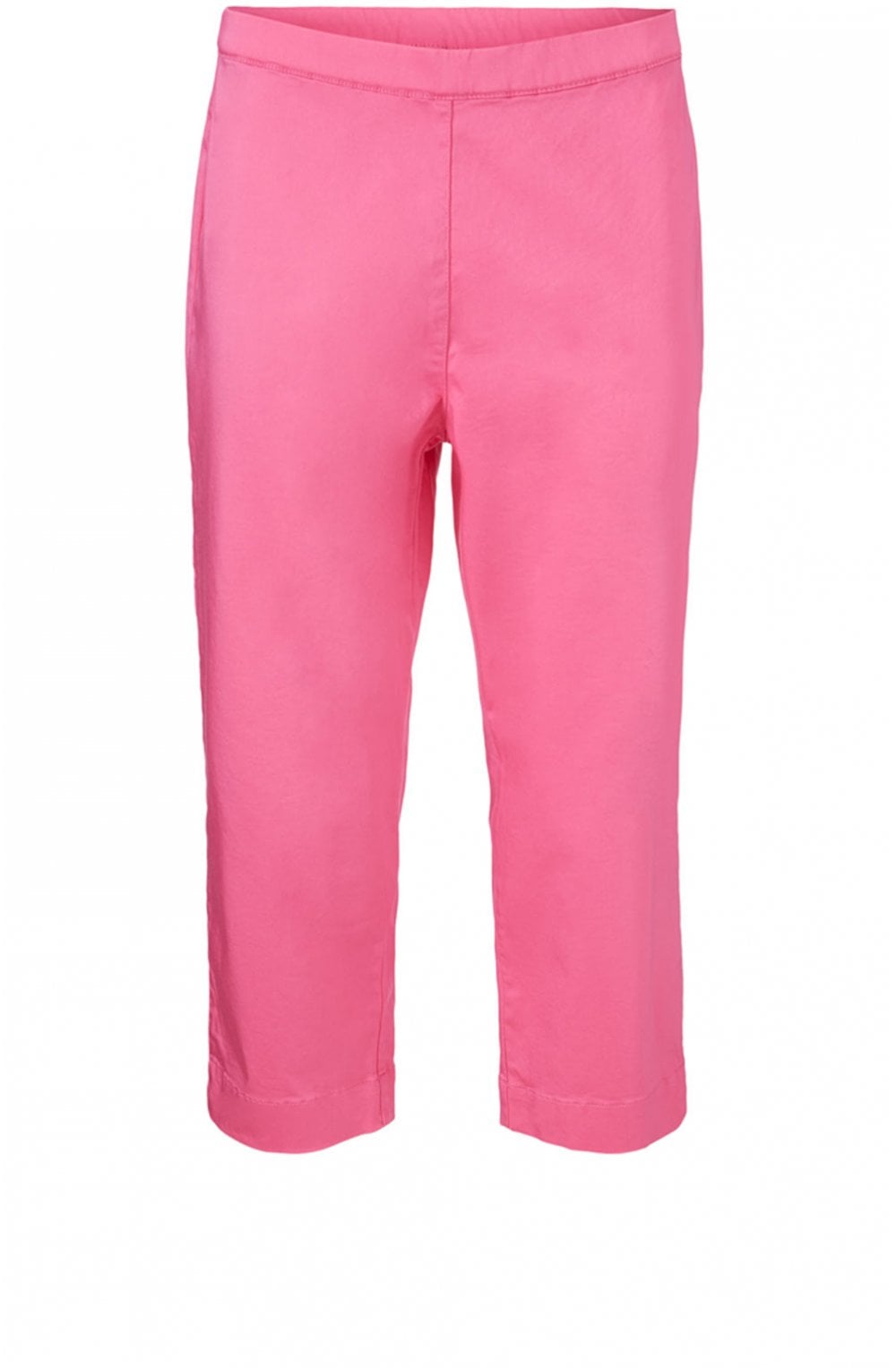 Peach Pink Cropped Trousers