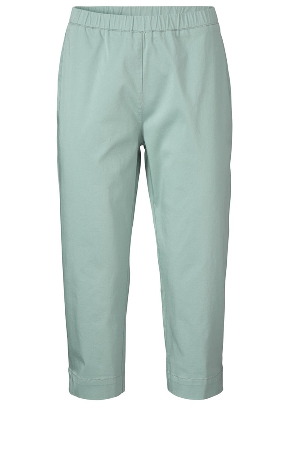 Peach Seaport Crop Trousers
