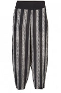 Pemca Black & White Striped Culottes