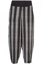 Pemca Black & White Striped Culottes