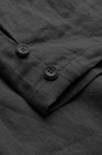 Pen Black Linen Trousers