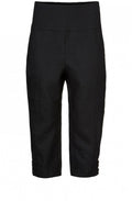 Pen Black Linen Trousers