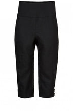 Pen Black Linen Trousers