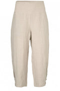 Pen Natural Linen Culottes