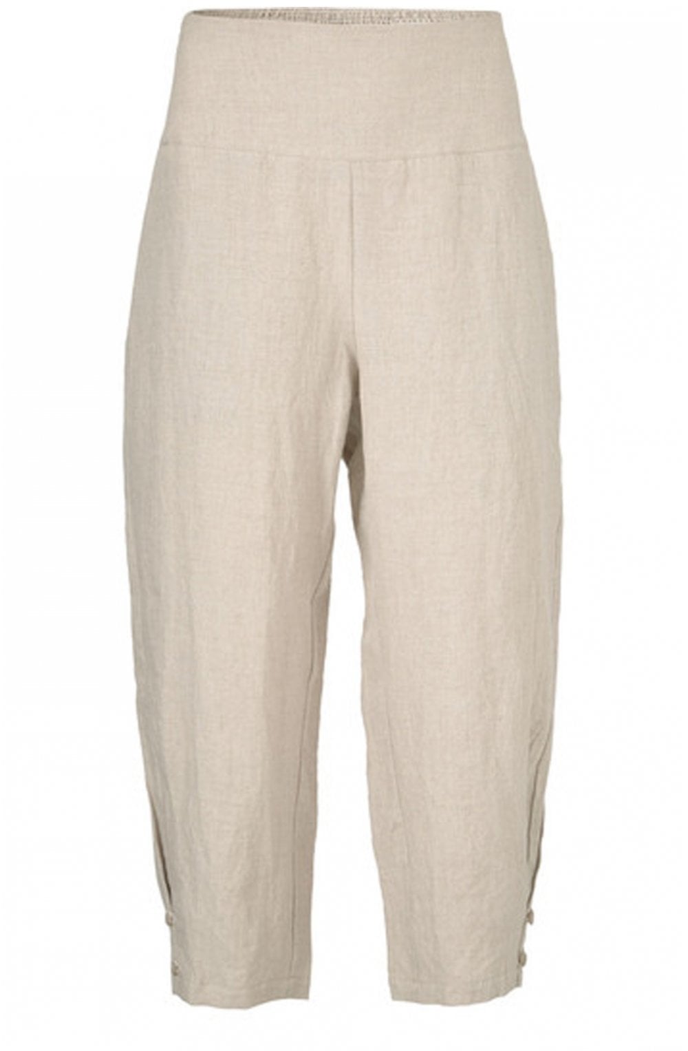 Pen Natural Linen Culottes