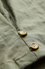 Pen Olive Linen Trousers