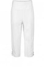 Pen White Linen Trousers