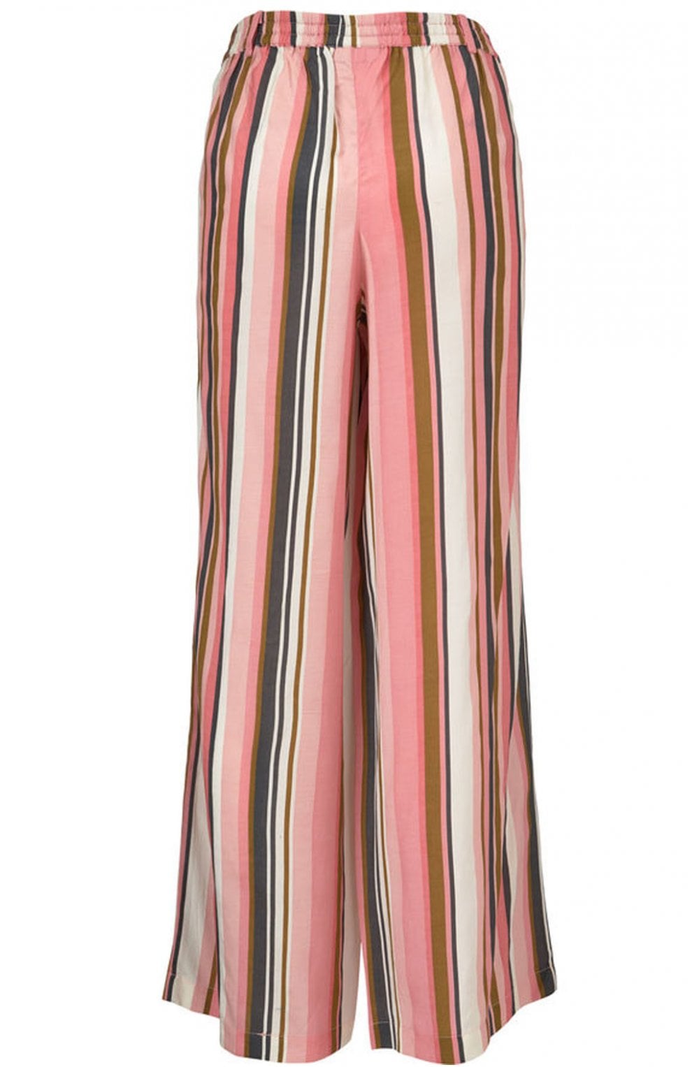 Perinus Blush Candy Stripe Trousers