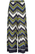 Perinus Lime Wide Leg Trousers