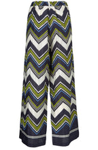 Perinus Lime Wide Leg Trousers