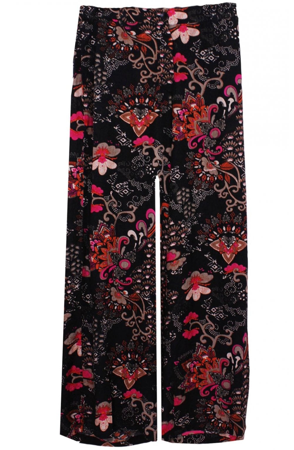 Perinus Orange Patterned Trousers