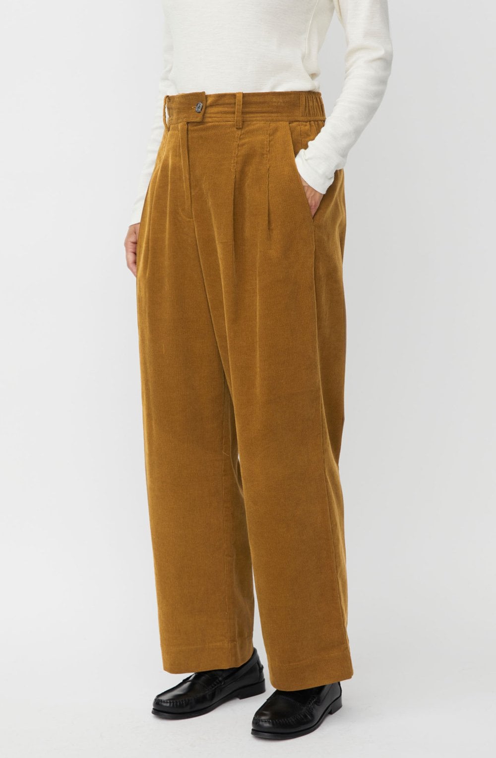 Perli Breen Corduroy Relaxed Trousers
