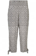 Persika Geometric Print Trousers