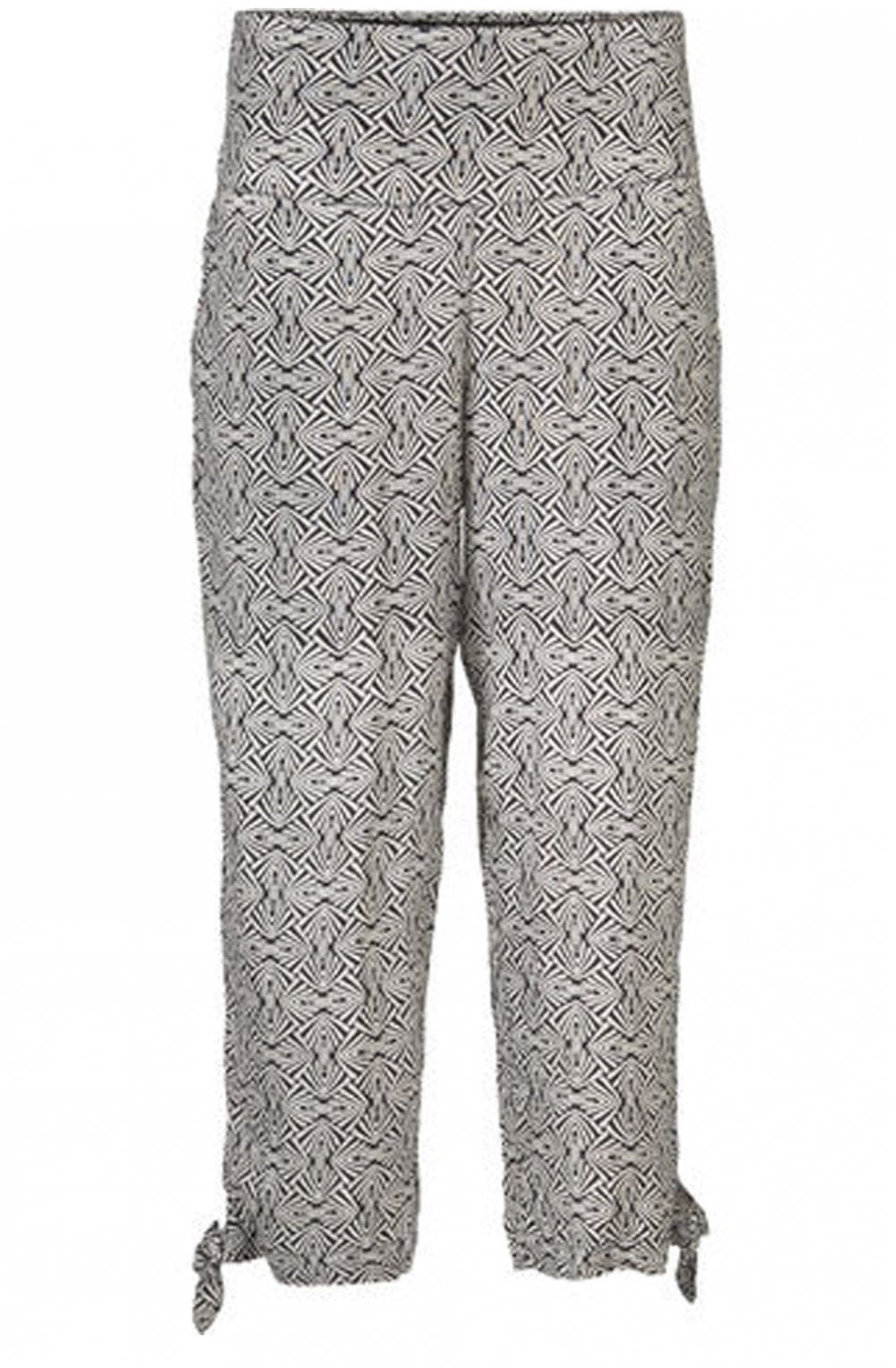 Persika Geometric Print Trousers