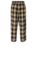 Petrina Cropped Checked Trousers
