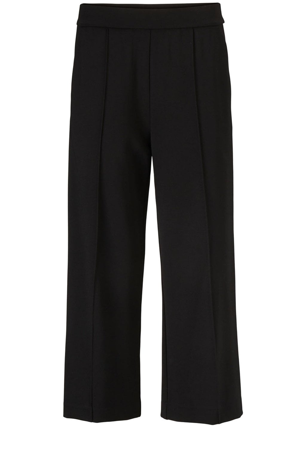 Piana Black Jersey Culottes
