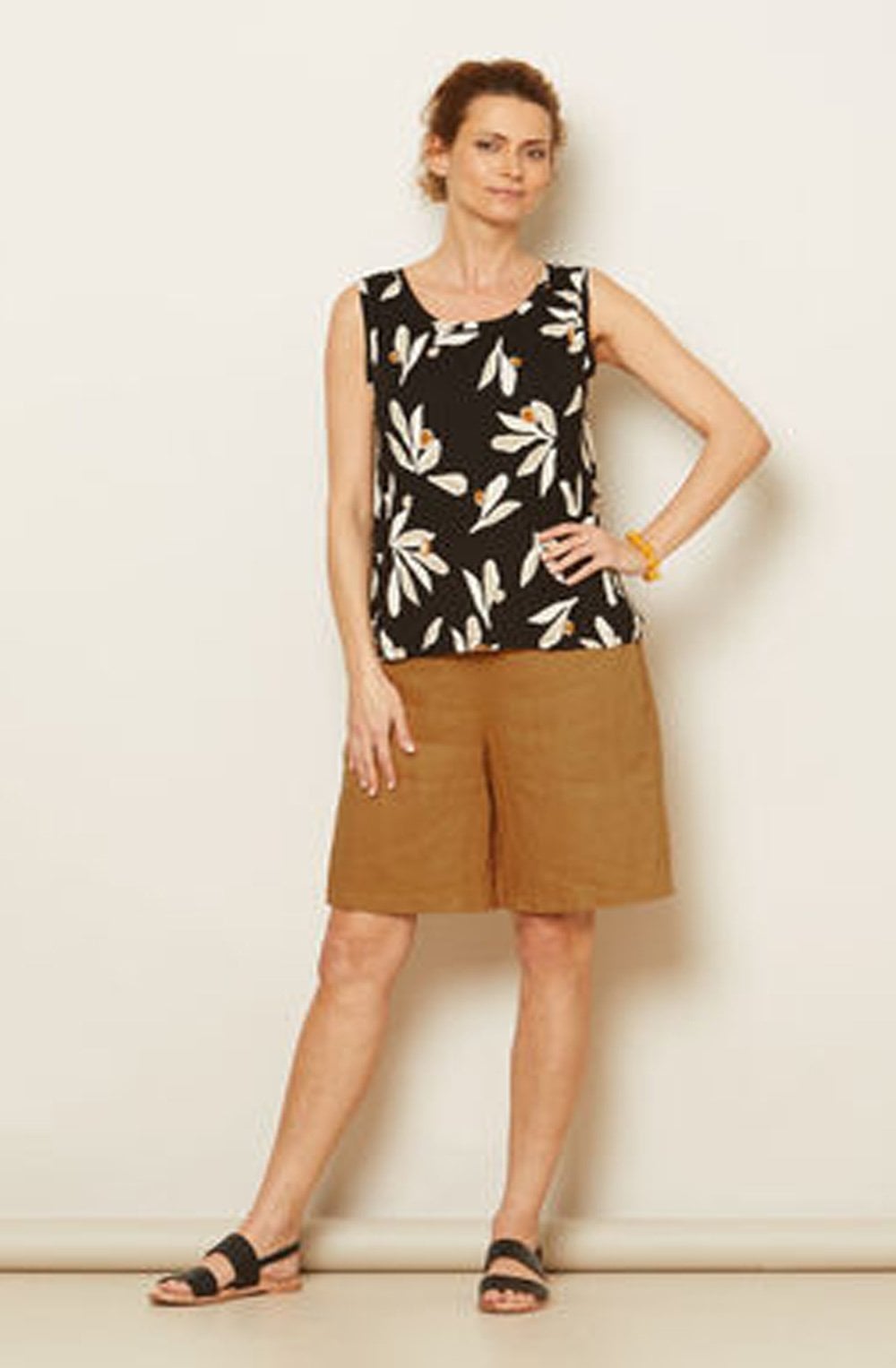 Pinja Chipmunk Linen Shorts
