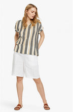 Pinja White Linen Shorts
