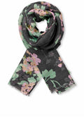 Pink Lady Cherry Blossom Linen Mix Adisa Scarf