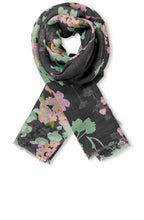 Pink Lady Cherry Blossom Linen Mix Adisa Scarf
