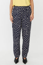 Pless Navy Blazer Polka Dot Tapered Trousers