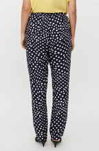 Pless Navy Blazer Polka Dot Tapered Trousers