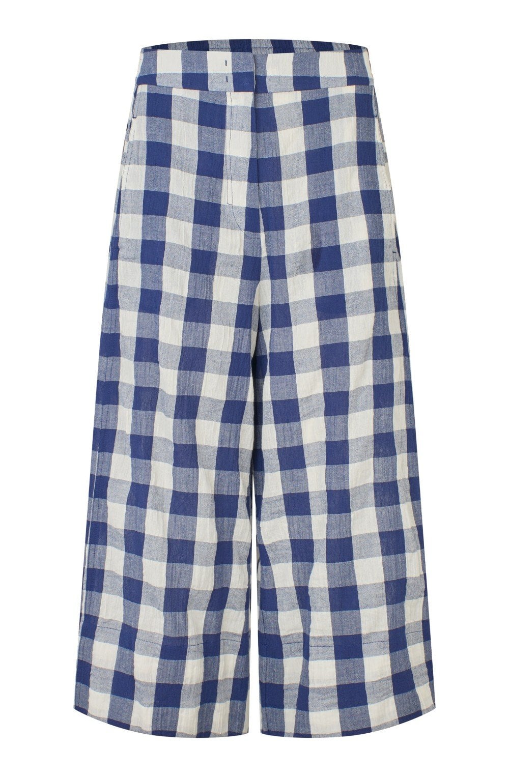 Portia Gingham Print Trousers