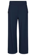 Prisca Navy Jersey Trousers