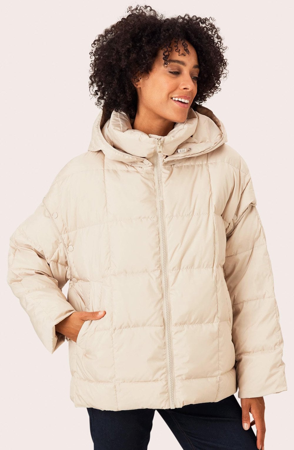 Purmice Stone Tabiha Quilted Down Jacket