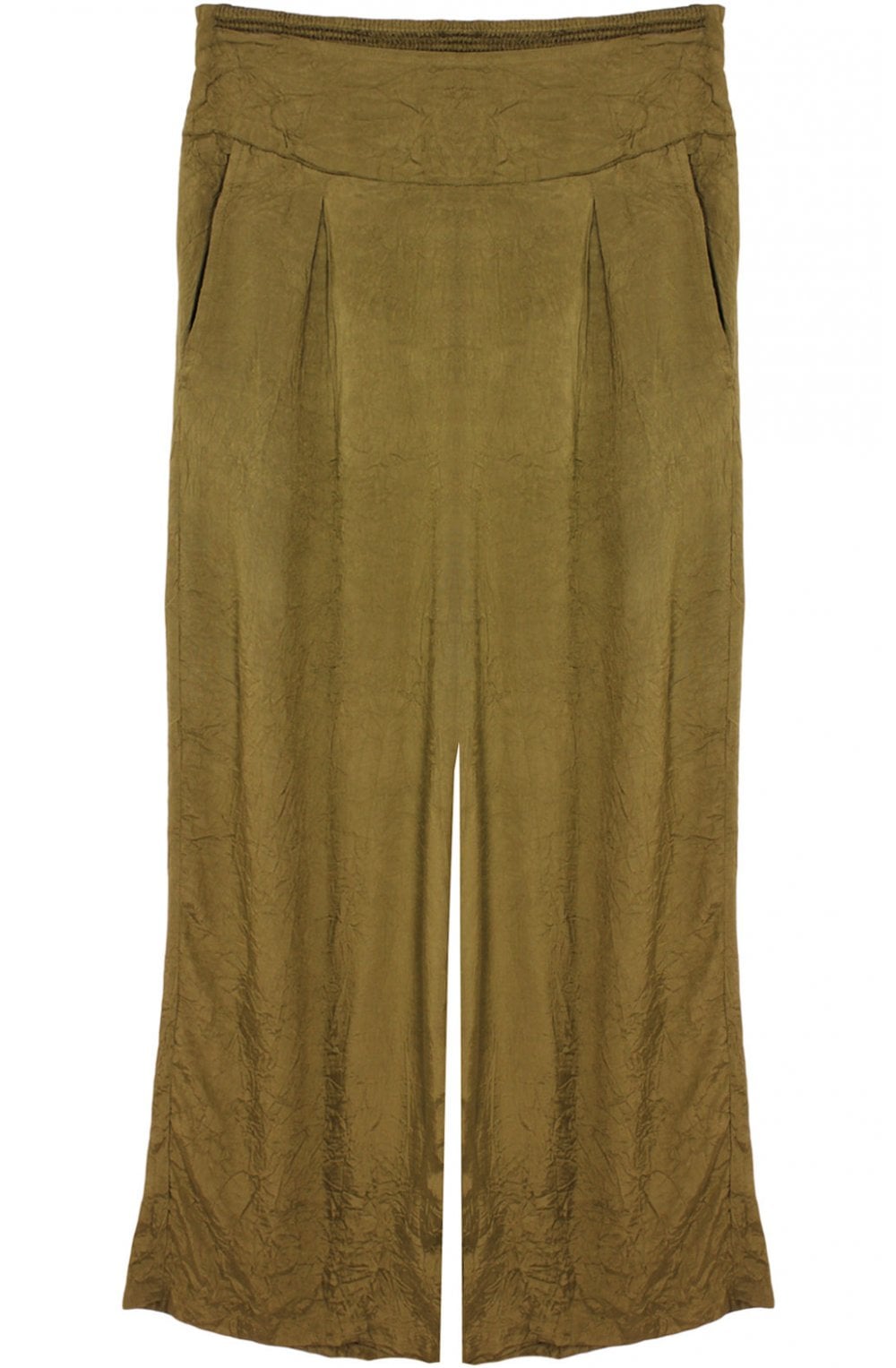 Pusna Army Green Culottes
