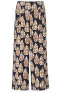 Pusna Leaf Print Trousers