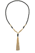 Rahil Gold and Black Necklace