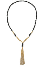 Rahil Gold and Black Necklace