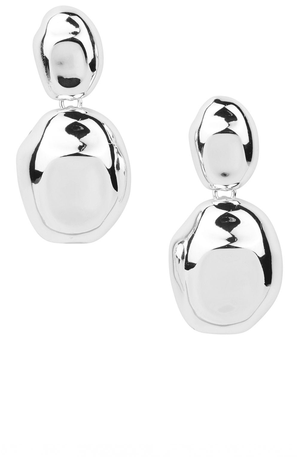 Rayani Silver Statement Earrings