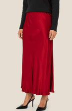 Red Dahlia Sybil Silky Skirt