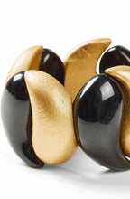 Riggi Gold and Black Beaded Bracelet