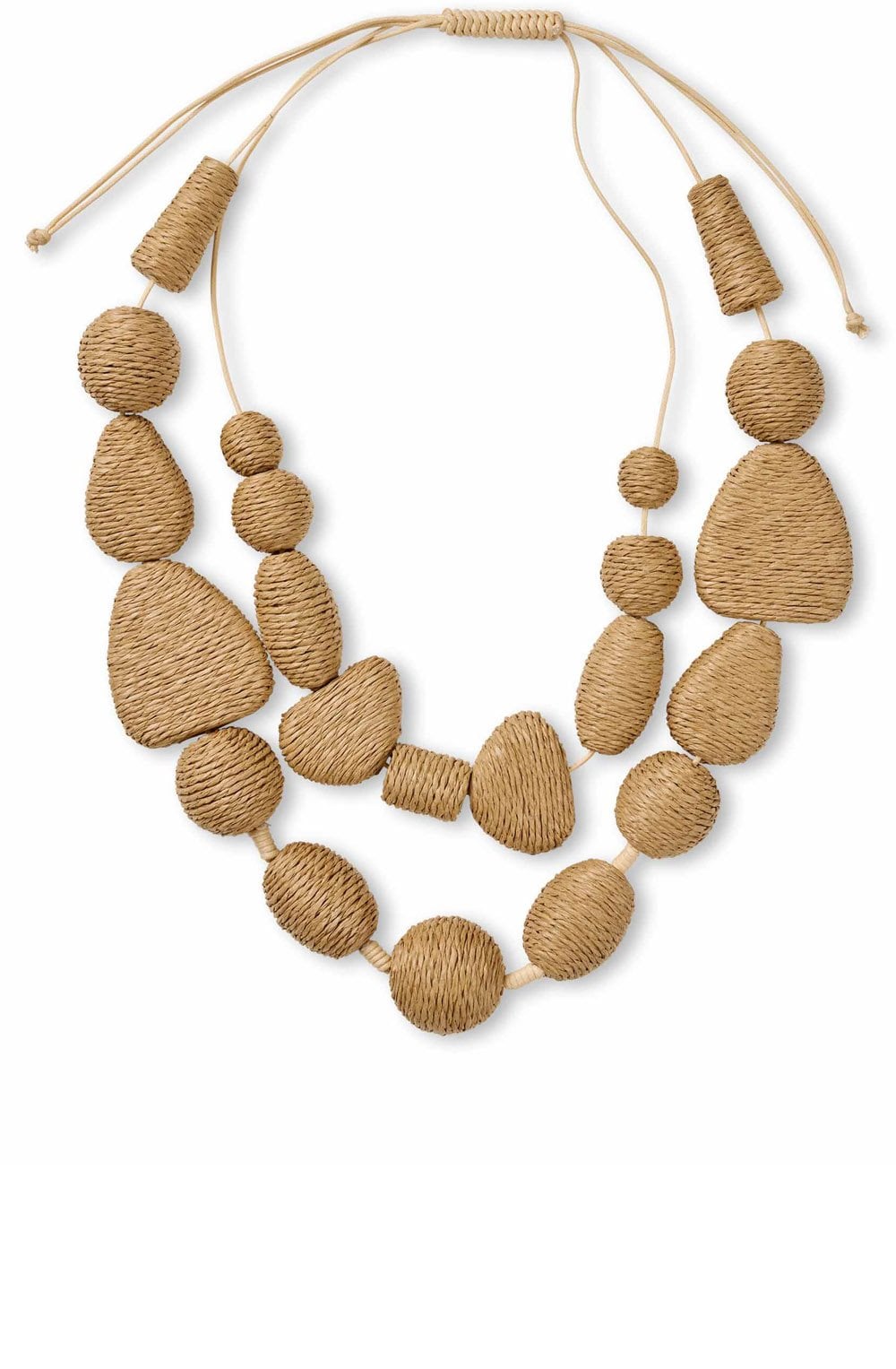 Rinsiga Safari Rope Bead Necklace