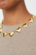 Rinula Gold Heart Link Necklace