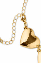 Rinula Gold Heart Link Necklace
