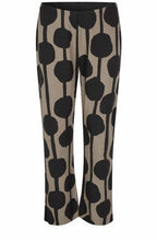 Roast Cashew Ankle Length Kick Flare Pabala Trousers