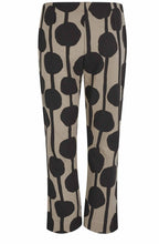 Roast Cashew Ankle Length Kick Flare Pabala Trousers