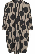 Roast Cashew Bold Print Gabini Oversized Tunic