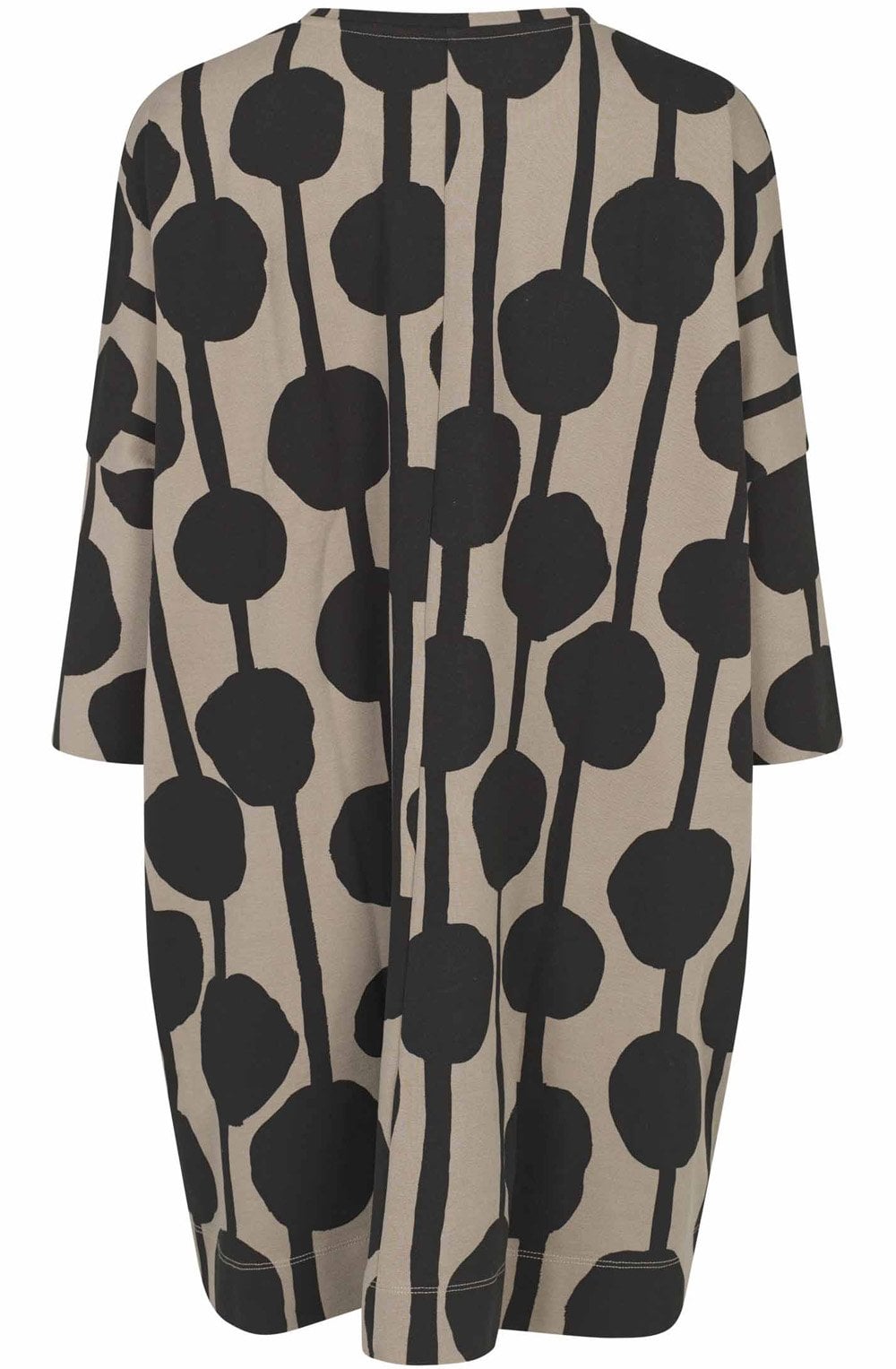 Roast Cashew Bold Print Gabini Oversized Tunic