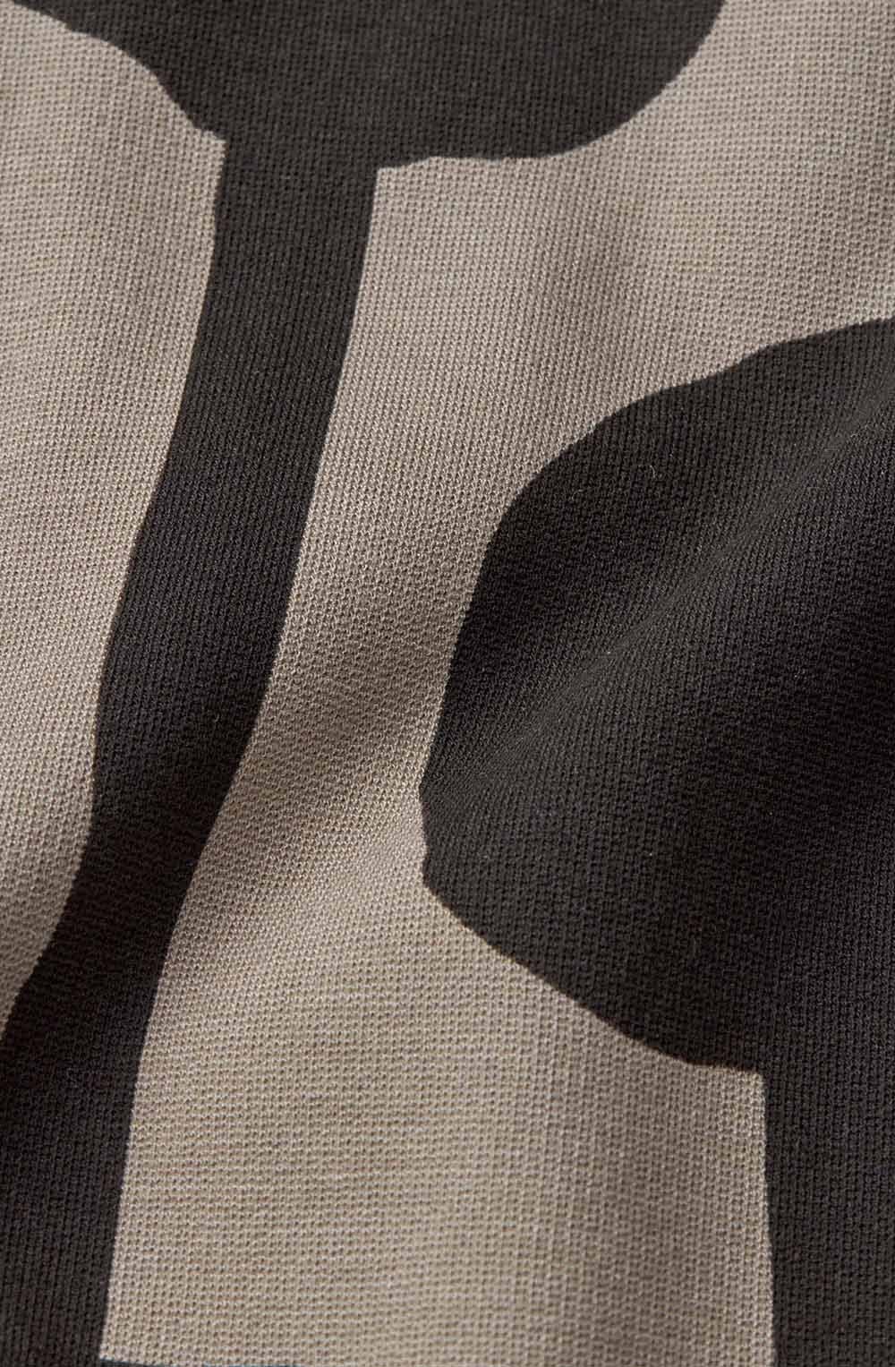 Roast Cashew Bold Print Gabini Oversized Tunic