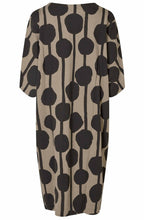 Roast Cashew Bold Print Nattie Jersey Dress