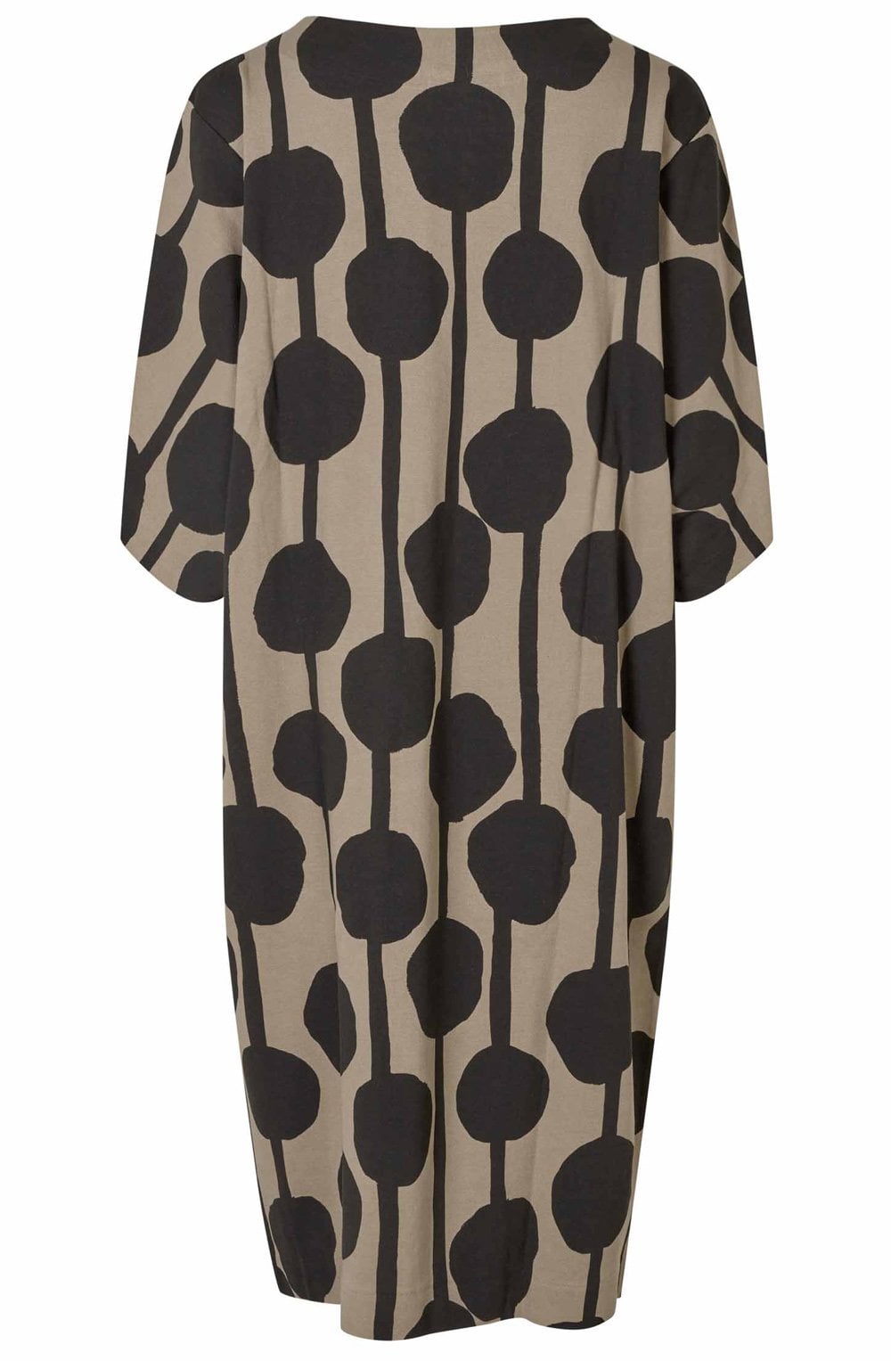 Roast Cashew Bold Print Nattie Jersey Dress