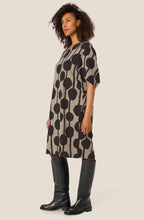 Roast Cashew Bold Print Nattie Jersey Dress
