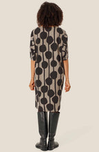 Roast Cashew Bold Print Nattie Jersey Dress